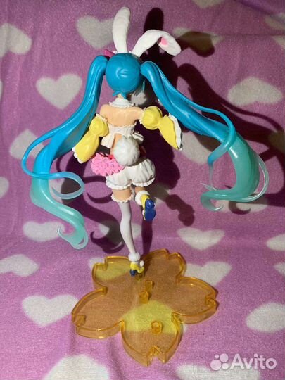 Хатсуне мику пасхальный кролик аниме фигурка