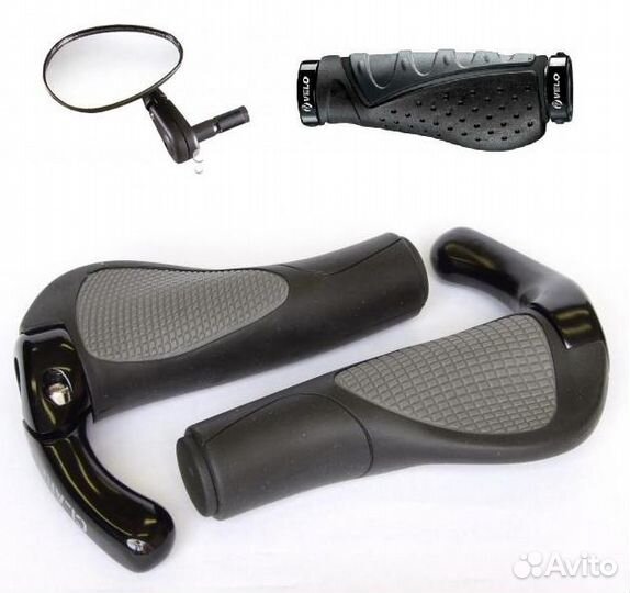 Широкое мягкое сиденье седло зеркало крылья звонок