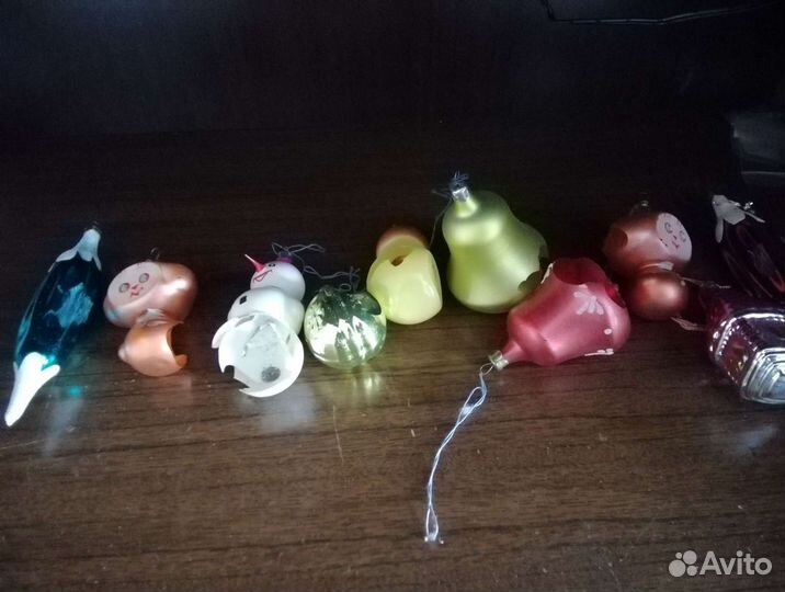 Елочные игрушки СССР