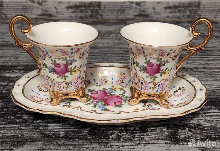 Кофейный набор фарфоровый Япония