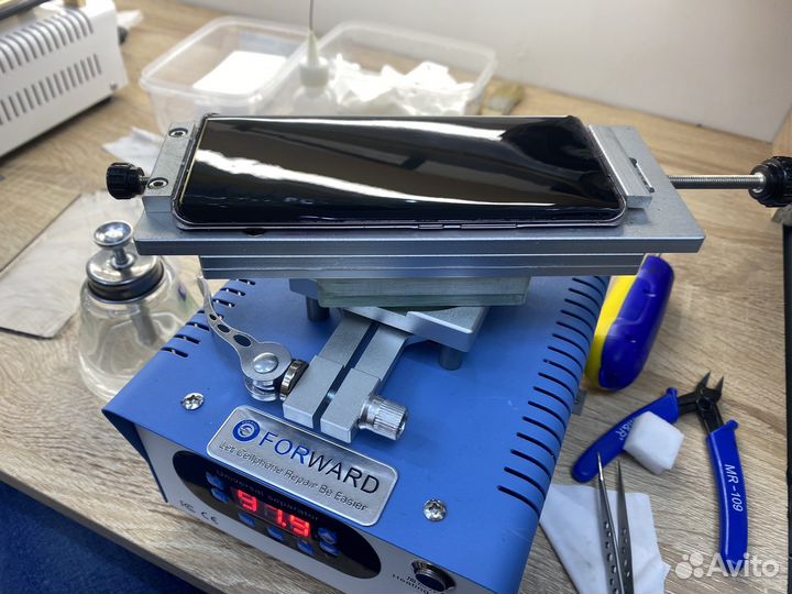 Замена стекол экрана iPhone, Android