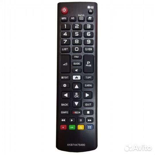 Пульт AKB74475490 для LG 32LJ510U, 32LH510U, 32LH5