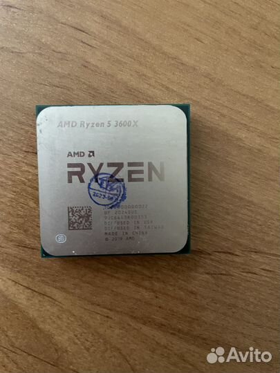 Процессор AMD Ryzen 5 3600X 6 core 3.8GHz