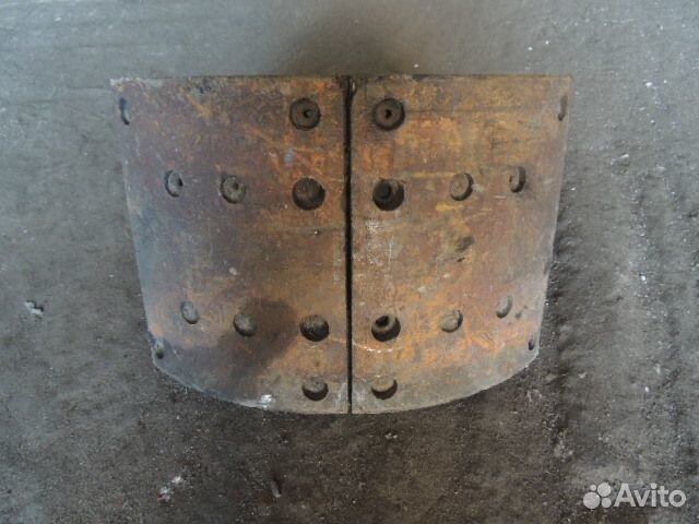Колодка тормозная барабанные тормоза MAN F2000