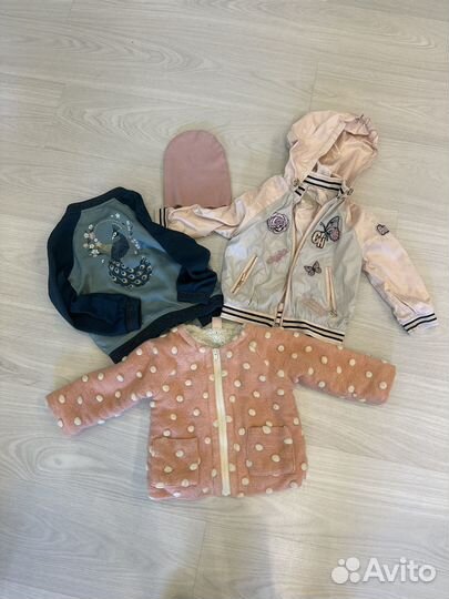 Вещи пакетом на девочку 92 98 104 zara, hm
