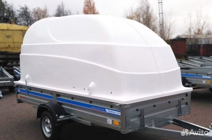 Пластиковая крышка Н1330 на прицеп 3,5х1,56