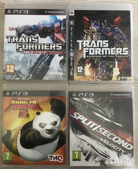 Lego игры ps3 + детские трансформеры панда и др