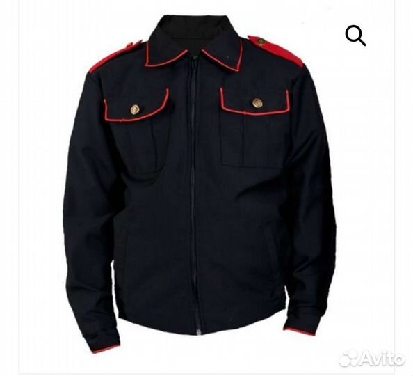 Казачья форма для девочки китель+юбка+галстук+руба