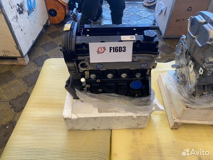 Двигатель F16D3 1.6л. для Шевроле новый оригинал