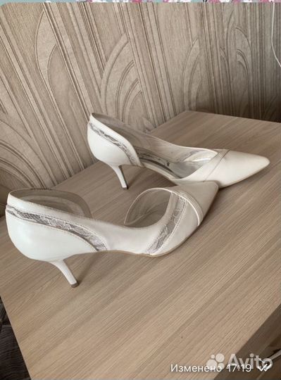 Свадебные туфли 39