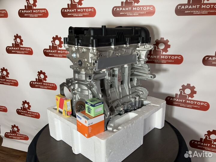 Новый двигатель Kia Rio 3 Hyundai Solaris 1.6 1.4