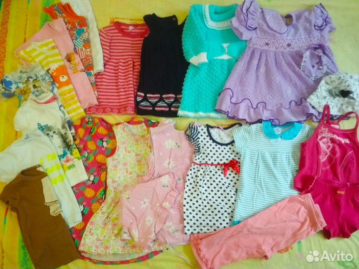 Вещи для девочки 6-24 месяца
