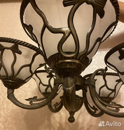 Люстра и 2 бра