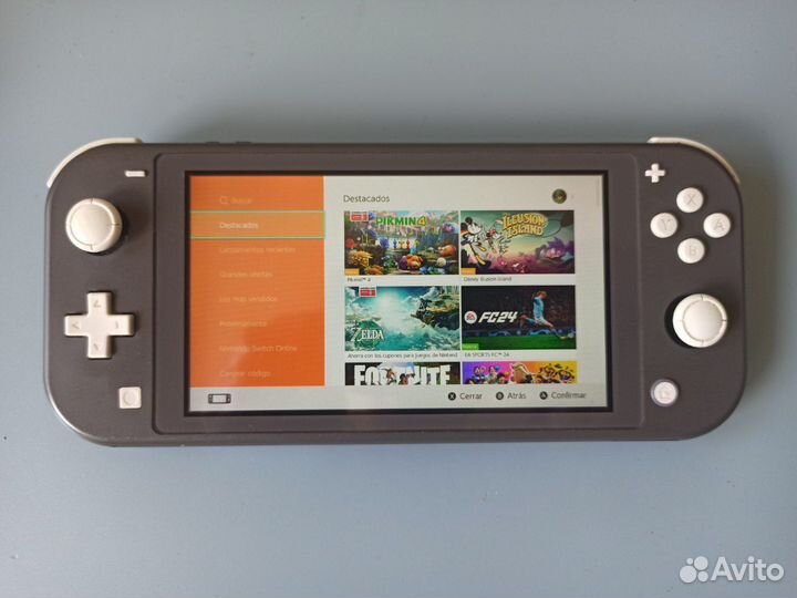 Nintendo switch lite прошитая