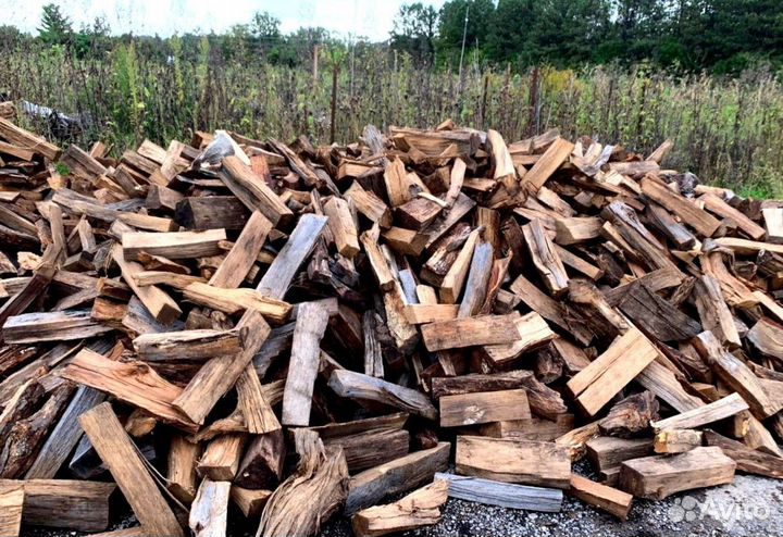 Дрова чурками