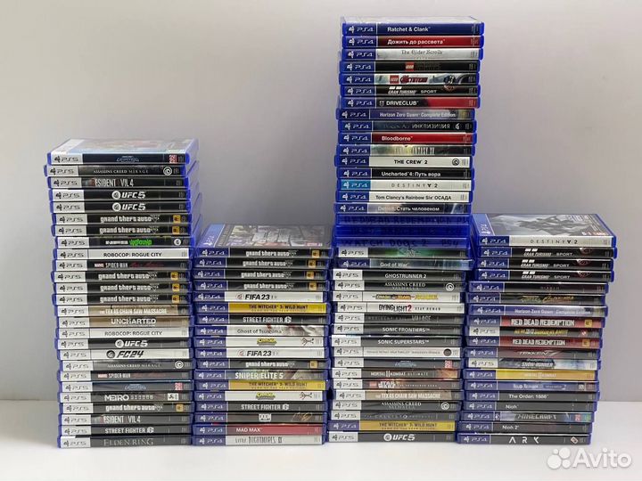 Игры PS4 и игры PS5, Новые, Лицензия