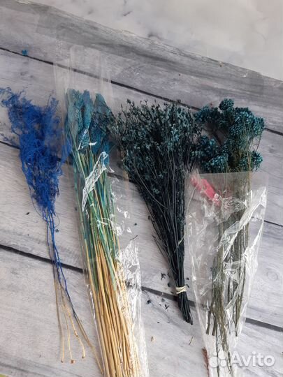 Цветы/сухоцветы для декора