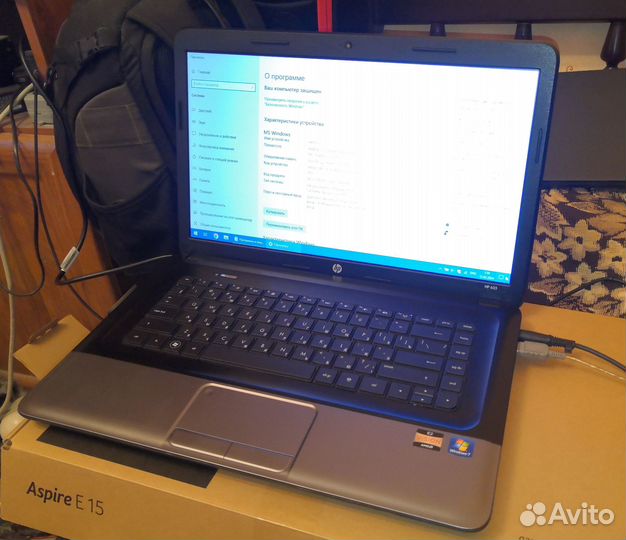 Ноутбук HP 655 (AMD E2-1800 1.7 GHz/4 RAM/250G HDD