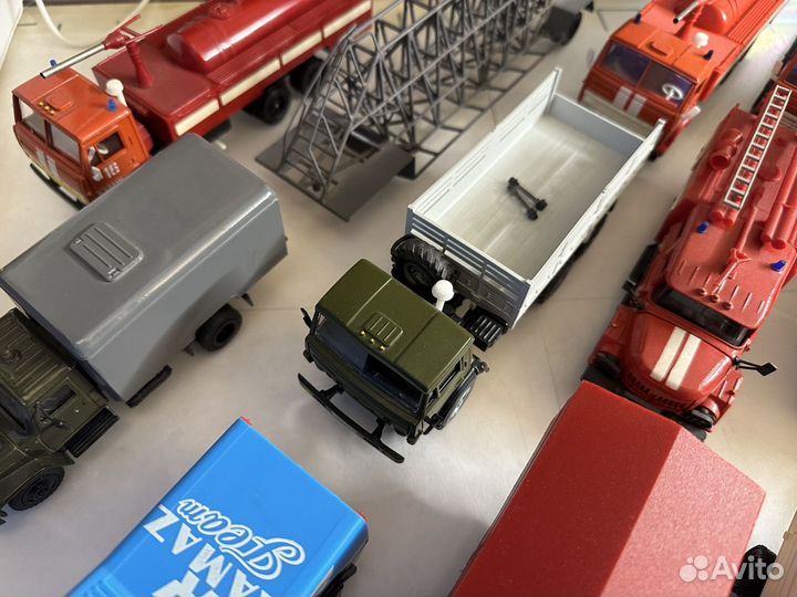 Модели грузовых автомобмлей. Сделано в СССР