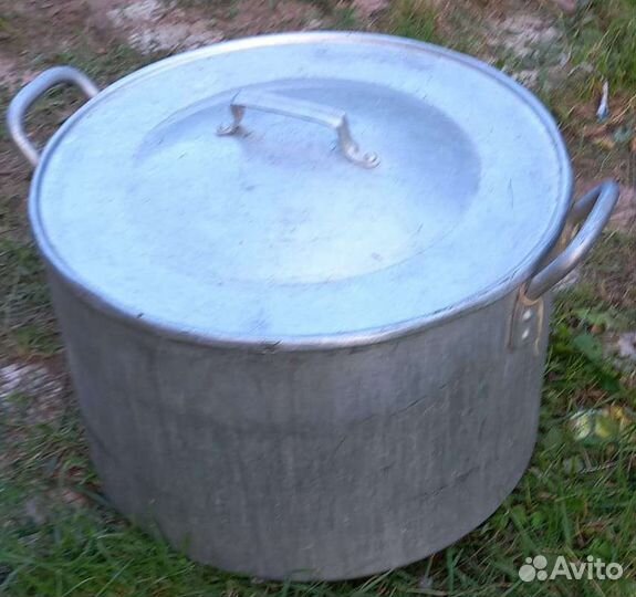 Кастрюля алюминиевая 40 литров