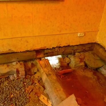 Замена деревянного пола в частном доме