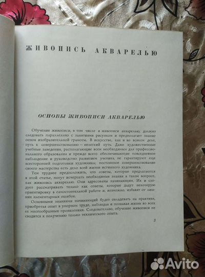 Живопись. Основы живописи акварелью