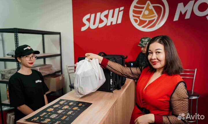 Бизнес кафе и точек доставки пиццы и суши