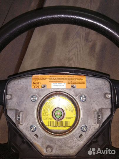 Руль Приора с заводской подушкой