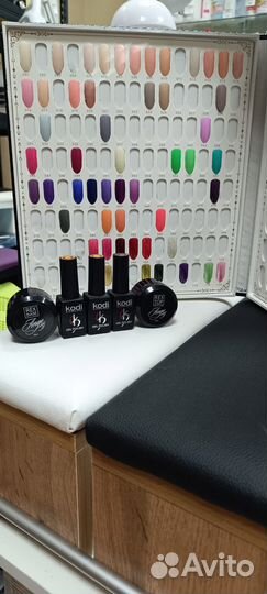 Набор гель лаков новых 50 штук+ база и топ