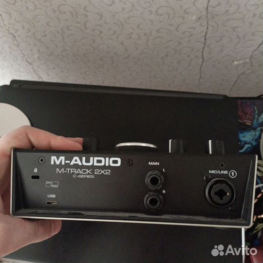 Внешняя звуковая карта m audio