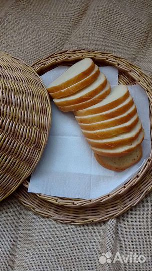 Хлебница плетёная из лозы