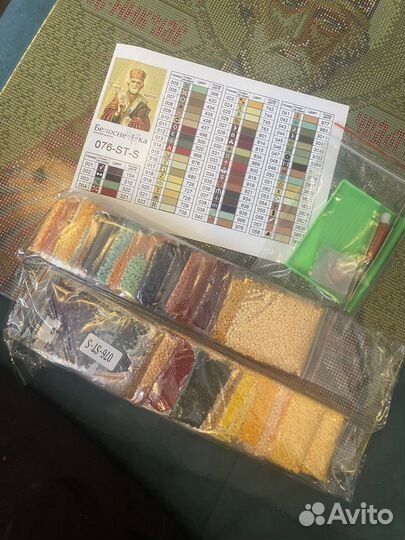 Алмазная мозаика иконы