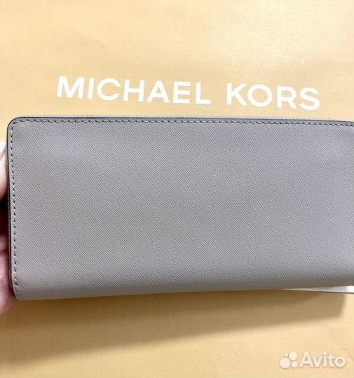 Кошелек Michael Kors 20.5x10 нат кожа Сафьяно