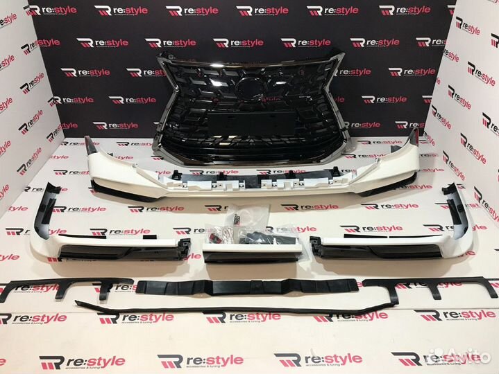 Обвес Lexus LX450d с16г Heritage Белый GBT K2203