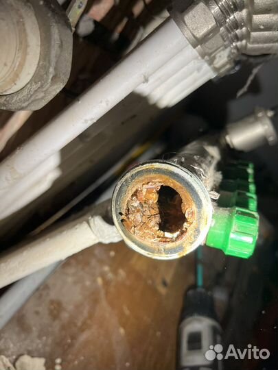 Промывка системы отопления и теплого пола