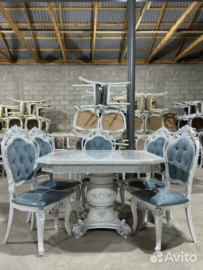 Стол со стульями в наличии\оплата при получении