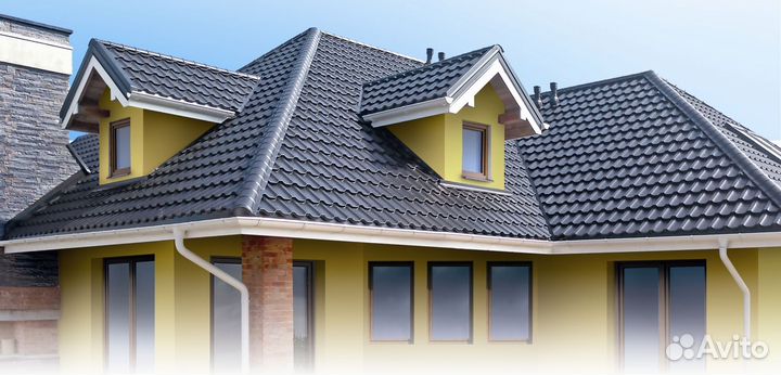 Шифер Металлочерепица Венеция кровля
