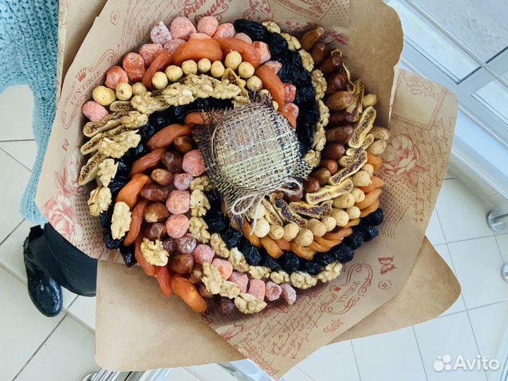 Букеты из сухофруктов