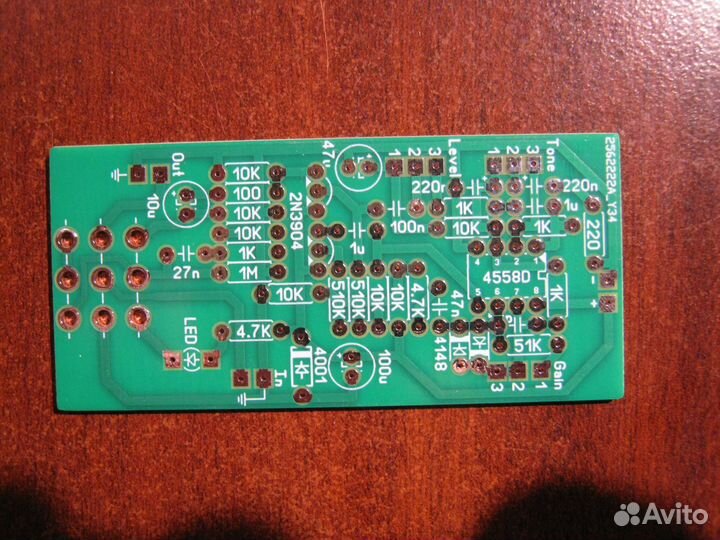 PCB платы гитарных эффектов
