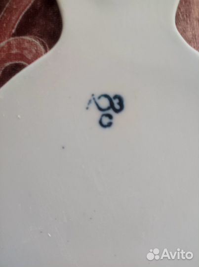 Доска сырная, фарфор, СССР