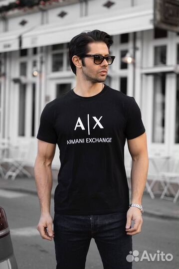 Футболка Armani Exchange размеры от S(46) -2XL(54)