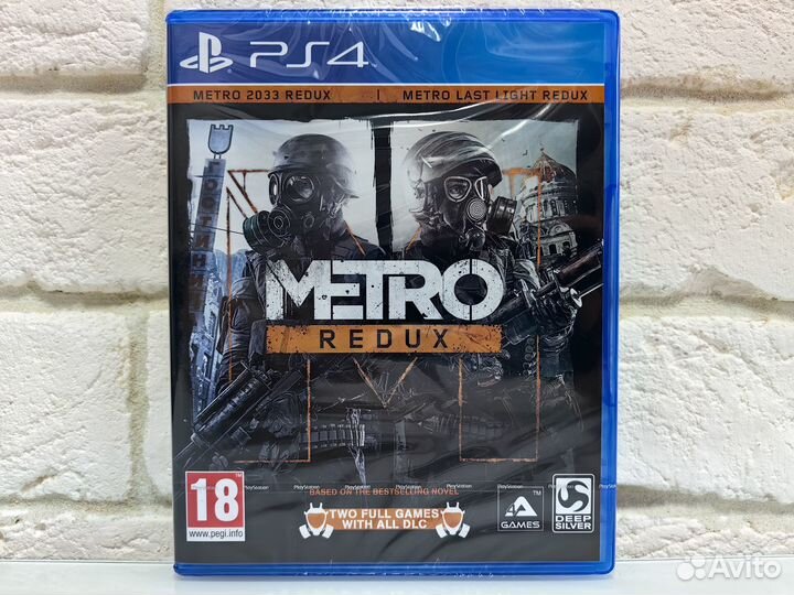 Metro Redux PS4 новый диск