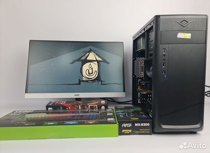 Пк для игр intel Core i7 / GTX 1660Ti / Гарантия