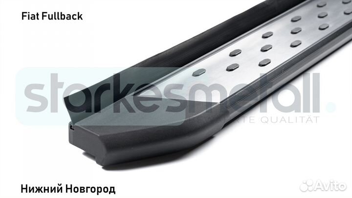 Подножки Fiat Fullback Style