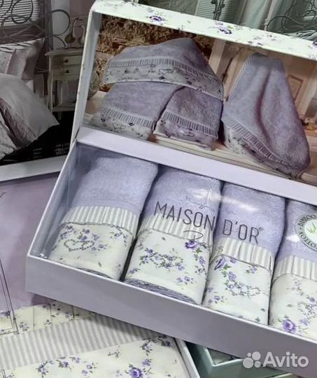 Полотенца roses maison DOR 4- шт - 30*50