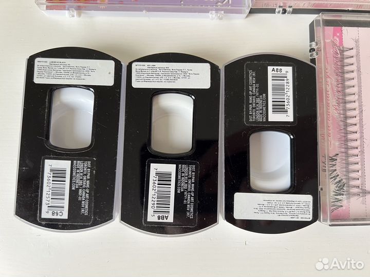 Накладные ресницы Mac пакетом