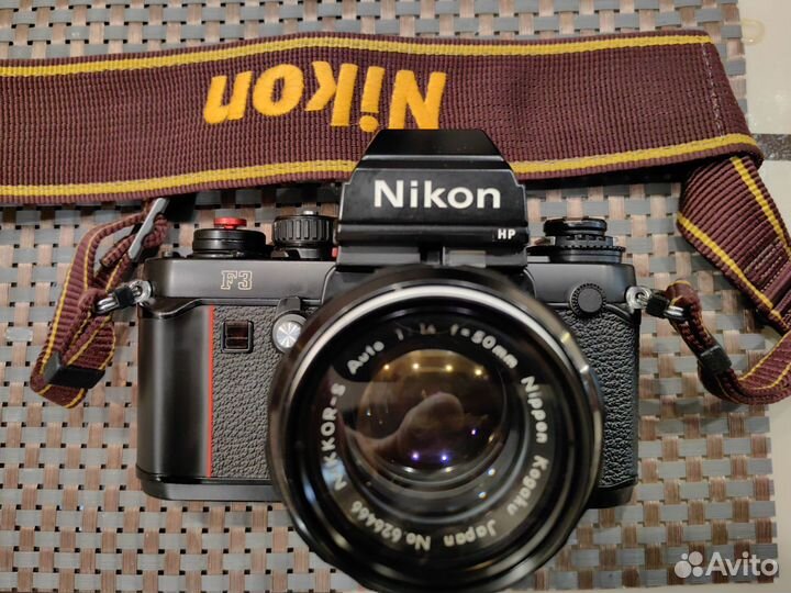 Nikon F3HP, Nikkor Non-AI 50 mm f 1.4