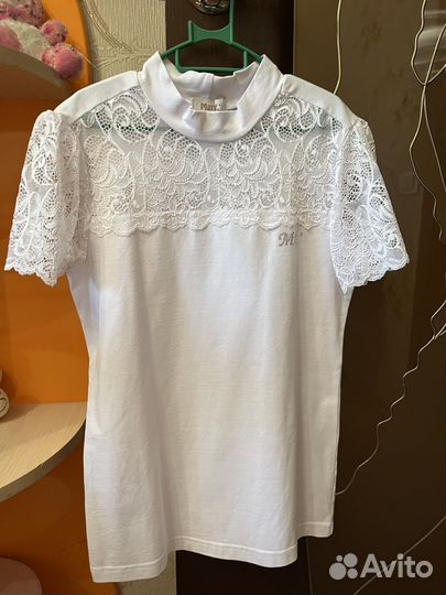 Блузка школьная новая 146