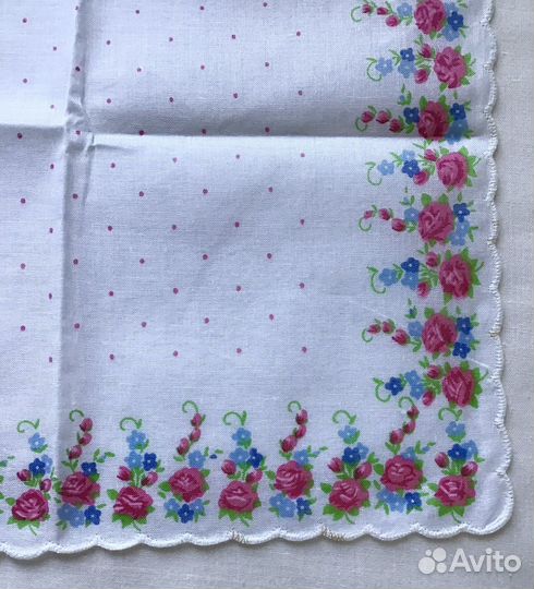 Носовые платки женские СССР 29*29 см