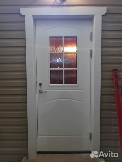 Дверь входная утеплённая деревянная. дс-Модель 8